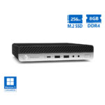 HP ProDesk 600G4 DM i5-8500T/8GB DDR4/256GB M.2 SSD/No ODD Grade A Refurbished PC