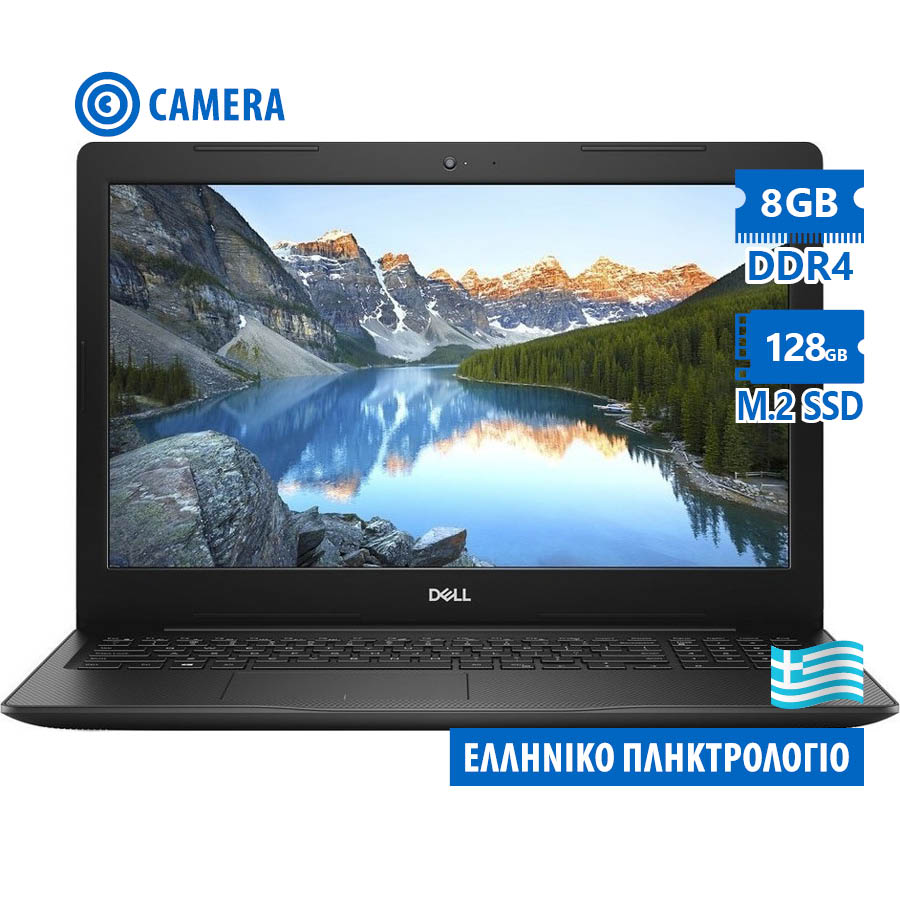 102932_1 Dell (A-) Latitude 3580 i5-7200U/15.6”/8GB DDR4/128GB M.2 SSD/No ODD/Camera/Grade A- Refurbished Lap - Image 1