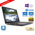 Dell (A-) Latitude 5400 i5-8365U/14``FHD/8GB DDR4/256GB M.2 SSD/No ODD/Camera/10P Grade A- Refurbish