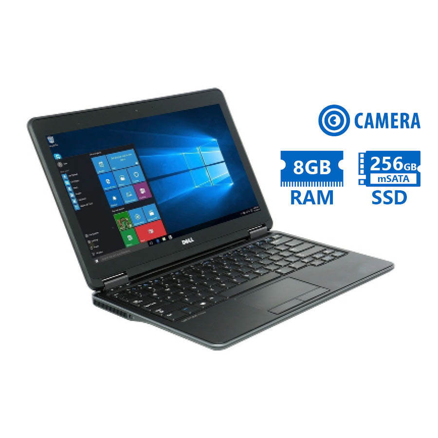 98560_1 Dell Latitude E7250 i7-5600U/12.5``/8GB DDR3/256GB mSATA SSD/No ODD/Camera/Grade A Refurbished Lapto - Image 1