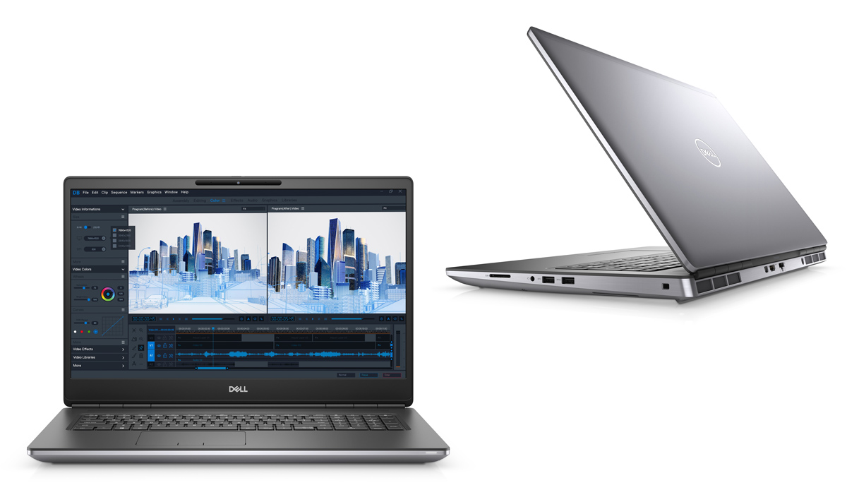 FRL-448 DELL Laptop Precision 7760, Factory Refurbished Grade A, i7-11850H, 32/512GB SSD, 17.3", Cam, GeForce RTX A3000, Windows 11 Pro - Image 1