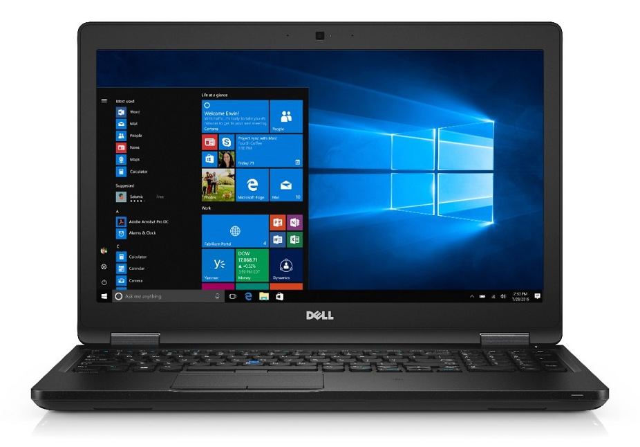 L-3788-GB DELL Laptop Latitude 5580, Refurbished Grade B, i5-6440HQ, 8/256GB M.2, 15.6", Cam, HD Graphics 530/GF 940MX, FreeDOS - Image 1