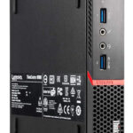 LENOVO PC ThinkCentre M900 Tiny, Refurbished Grade A Repainted, i5-6400T, 8/500GB HDD + 128GB M.2, WiFi, FreeDOS