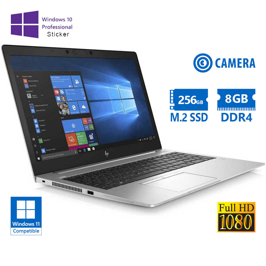 101133_1 HP (A-) EliteBook 850 G6 i5-8365U/15.6``FHD/8GB DDR4/256GB M.2 SSD/No ODD/Camera/10P Grade A- Refurb - Image 1