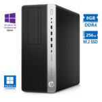 HP (A-) 800G5 Tower i5-9500/8GB DDR4/256GB SSD/DVD/10P Grade A- Refurbished PC