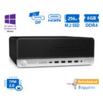 HP 600G3 SFF i7-7700/8GB DDR4/256GB M.2 SSD/DVD/10P Grade A+ Refurbished PC