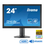 Used Monitor PL2480H LED/Iiyama/24``FHD/1920x1080/Wide/Black/w/Speakers/D-SUB & DVI-D & HDMI