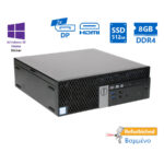 Dell 5050 SFF i5-6500/8GB DDR4/512GB SSD/DVD/10H Grade A+ Refurbished PC