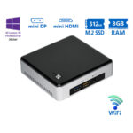 Intel NUC5i5RYK i5-5250U/8GB DDR3/512GB M.2 SSD/No ODD/10P Grade A Refurbished PC