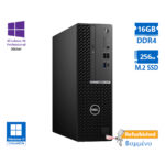Dell 5080 SFF i5-10500/16GB DDR4/256GB M.2 SSD/No ODD/10P Grade A+ Refurbished PC