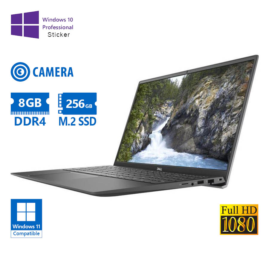 103000_1 Dell (A-) Vostro 5502 i5-1135G7/15.6”FHD/8GB DDR4/256GB M.2 SSD/No ODD/Camera/10P Grade A- Refurbish - Image 1