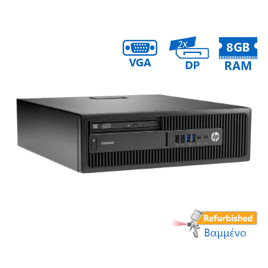 98577_1 HP 800G1 SFF i5-4590/8GB DDR3/500GB/DVD/8P Grade A+ Refurbished PC - Image 1
