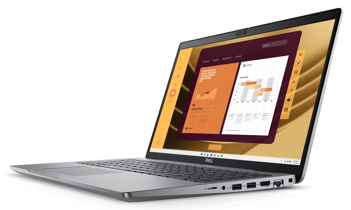 FRL-493 DELL Laptop Latitude 5550, Factory Refurbished Grade A, i5-1345U, 16/256GB SSD, 15.6", Cam, Integrated Graphics, Windows 11 Pro - Image 1