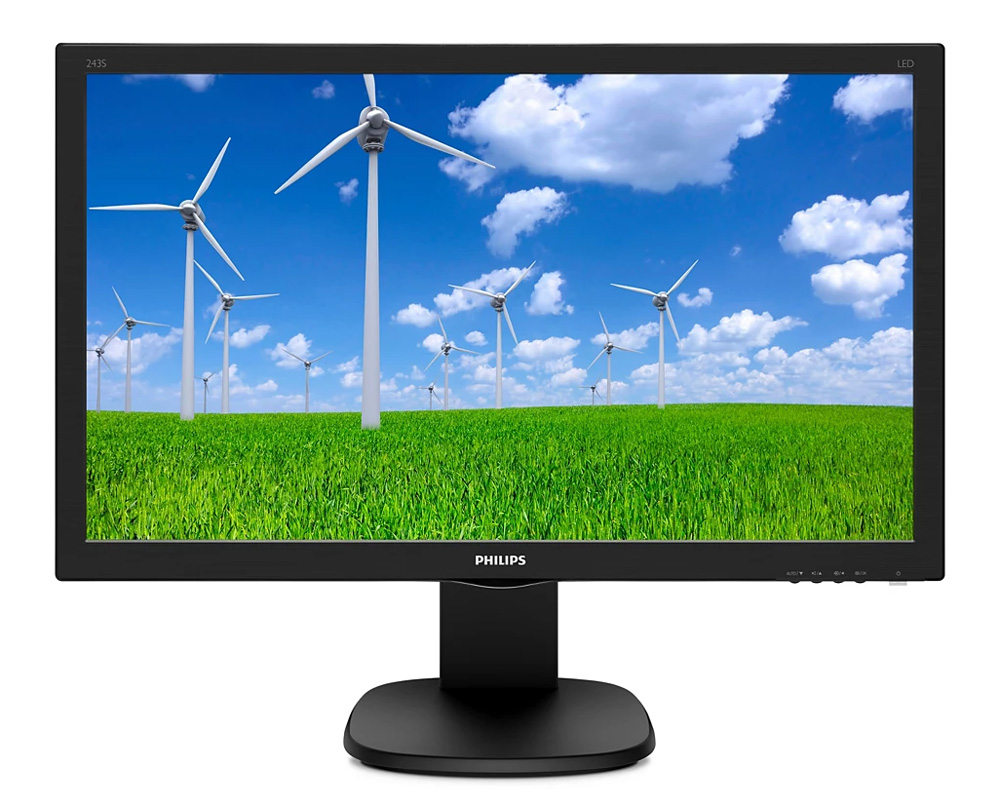 M-243S5LJMB-GB PHILIPS used οθόνη 243S5LJMB LED, 23.6", 1920x1080, VGA/DVI/HDMI/DisplayPort, Grade B - Image 1