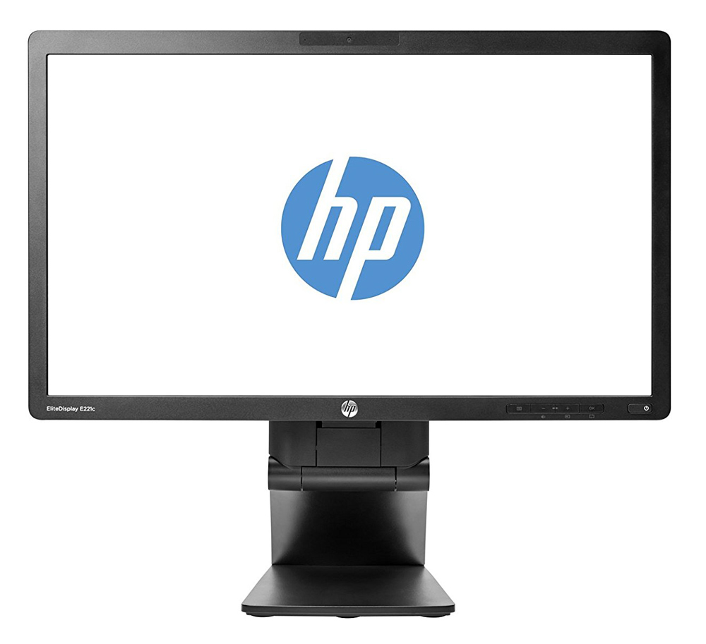 M-E221C HP used οθόνη E221C LED, 21.5" 1920x1080, VGA/DVI/DisplayPort, Grade A - Image 1