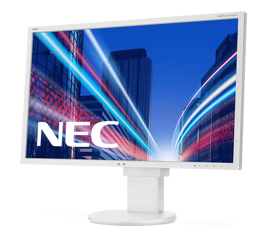 M-EA223WM-SQ NEC used οθόνη EA223WM LED, 22" 1680x1050, VGA/DVI/DisplayPort, Grade A - Image 1