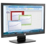 HP used οθόνη P222VA LED, 21.5" 1920x1080, VGA/DisplayPort, Grade A