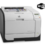 HP used Printer LaserJet M451nw, WiFi, Laser, Color, low toner