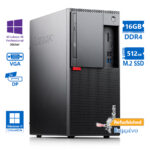 Lenovo M920t Tower i7-8700/16GB DDR4/512GB M.2 SSD/No ODD/10P Grade A+ Refurbished PC