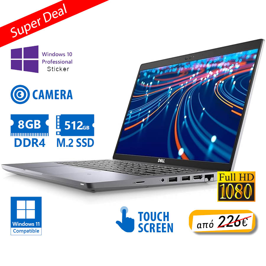102535_1tt Dell (A-) Latitude 5420 i5-1145G7/14``FHD Touchscreen/8GB DDR4/512GB M.2 SSD/No ODD/Camera/10P Grade - Image 1