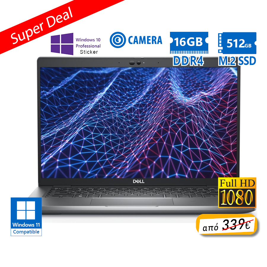 102785_1 Dell (A-) Latitude 5430 i5-1245U/14``FHD/16GB DDR4/512GB M.2 SSD/No ODD/Camera/10P Grade A- Refurbis - Image 1