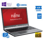 Fujitsu (A-) LifeBook E755 i5-7200U/15.6``FHD/8GB DDR4/256GB SSD/No ODD/Camera/10P  Grade A- Refurbi