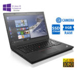 Lenovo ThinkPad T460 i5-6200U/14”FHD/8GB DDR3/256GB SSD/No ODD/Camera/10P Grade A Refurbished Laptop