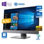 Dell OptiPlex 7460 WiFi AIO w/Touchscreen 23”FHD i5-8500/8GB DDR4/256GB M.2 SSD/No ODD/Webcam/10P Gr