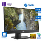 Dell OptiPlex 7470 WiFi AIO w/Monitor 23”FHD i5-9500/16GB DDR4/256GB M.2 SSD/No ODD/Webcam/10P Grade