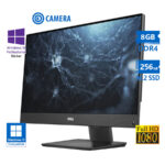 Dell (A-) OptiPlex 7480 AIO w/Monitor 24”FHD i5-10500/8GB DDR4/256GB M.2 SSD/No ODD/Webcam/10P Grade