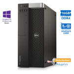 Dell Precision 5810 Tower Xeon E5-1630v4(4-Cores)/16GB DDR4/2TB/Nvidia 8GB/DVD/10P Grade A+ Workstat