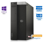 Dell Precision 5810 Tower Xeon E5-2603v4(6-Cores)/16GB DDR4/2TB/Nvidia 4GB/DVD/10P Grade A+ Workstat