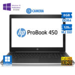 HP ProBook 450 G5 i5-8250U/15.6”FHD/8GB DDR4/128GB M.2 SSD/No ODD/Camera/10P Grade A Refurbished Lap