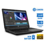HP ZBook 15 G2 Mobile Workstation i7-4810MQ/15.6”FHD/16GB DDR3/1TB/No ODD/Nvidia 2GB/Camera/New Batt