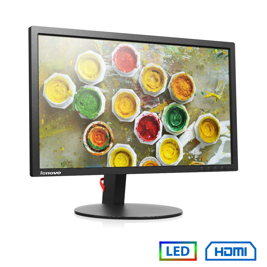 66833_1 Used Monitor T2254p LED/Lenovo /22``/1680x1050/Wide/Black/D-SUB & DP & HDMI - Image 1