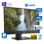 Dell OptiPlex 7470 WiFi AIO w/Touchscreen 23”FHD i5-9500/8GB DDR4/256GB M.2 SSD/No ODD/Webcam/10P Gr