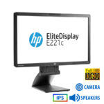 Used (A-) Monitor EliteDisplay E221c IPS LED/HP/22``FHD/w/Camera/1920x1080/Wide/Black/w/Speakers/Gra