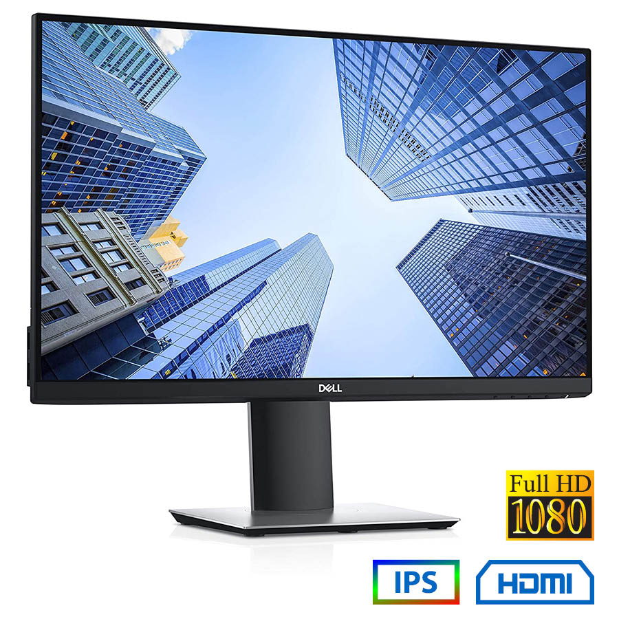 96499_1 Used (A-) Monitor P2419H IPS LED/Dell/24``FHD/1920x1080/Wide/Black/Grade A-/D-SUB & DP & HDMI & USB - Image 1
