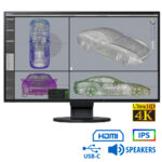 Used (A-) Monitor FlexScan EV2785 IPS/Eizo/27``Ultra HD 4k/3840x2160/Wide/Black/w/Speakers/Grade A-/