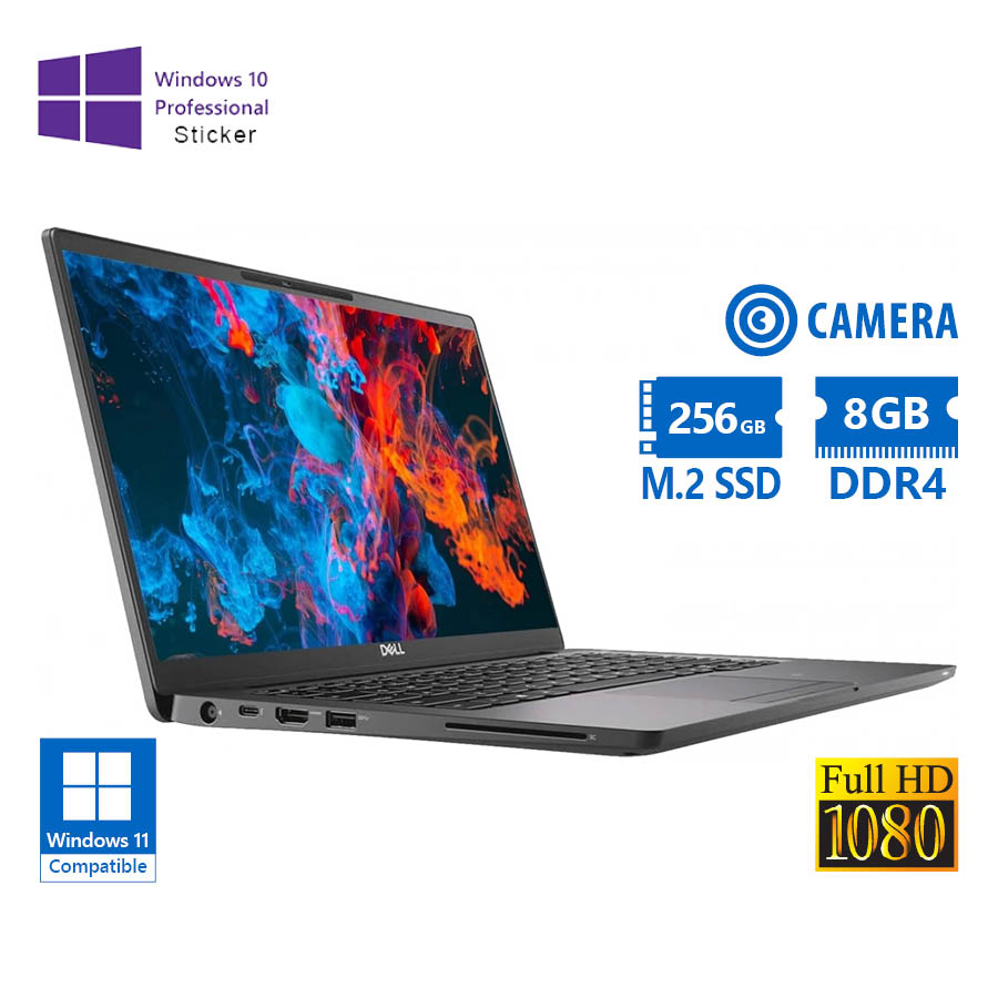 98924_1 Dell (A-) Latitude 7400 i5-8265U/14``FHD/8GB DDR4/256GB M.2 SSD/No ODD/Camera/10P Grade A- Refurbish - Image 1