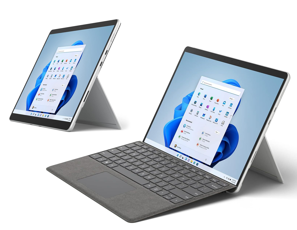 L-5354-GA MICROSOFT Laptop 2 σε 1 Surface Pro 8, Refurbished Grade A, i5-1145G7, 16/256GB NVME, 13", Cam, IRIS Xe Graphics, FreeDOS - Image 1