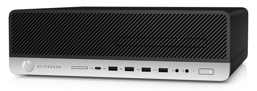 PC-3331-SQR HP PC EliteDesk 800 G4 SFF, Refurbished Grade A Repainted, i5-8500, 16/240GB SSD, FreeDOS - Image 1
