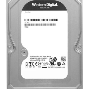 WD σκληρός δίσκος Black 3.5", 1TB, 64MB, 7200RPM, 6Gb/s, Factory Recertified