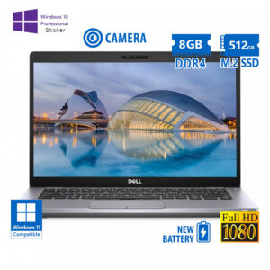 Dell Latitude 5410 i5-10310U/14``FHD/8GB DDR4/512GB M.2 SSD/No ODD/Camera/New Battery/10P Grade A Re