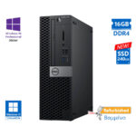 Dell XE3 SFF i7-8700/16GB DDR4/240GB SSD New/No ODD/10P Grade A+ Refurbished PC