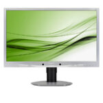 Used (A-) Monitor 241B4L LED/Philips/24``FHD/1920x1080/Wide/Silver/Black/w/Speakers/Grade A-/D-SUB &