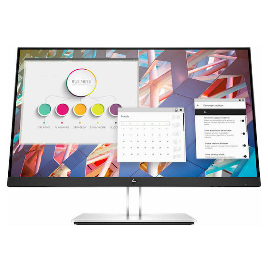 101415_2 Used Monitor E24i G4 IPS LED/HP/24``FHD/1920x1200/Wide/Silver/Black/New-Open Box/D-SUB & DP & HDMI & - Image 1