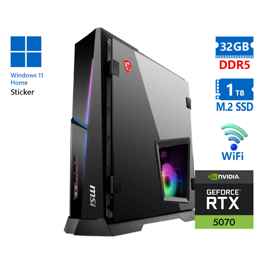 103375_1 MSI Gaming MPG B860 Trindent AS AI 2ND (MS-B944) Mini Tower WiFi Ultra 7 265F/32GB DDR5/1TB M.2 SSD/ - Image 1