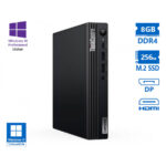 Lenovo ThinkCentre M70q Tiny i5-10400T/8GB DDR4/256GB M.2 SSD/No ODD/10P Grade A Refurbished PC