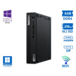 Lenovo ThinkCentre M70q Gen3 Tiny WiFi i5-12400T/8GB DDR4/256GB M.2 SSD/No ODD/10P Grade A Refurbish